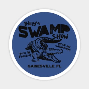 Billy's Swamp Show // Gator Cartoon // Best in Florida Magnet